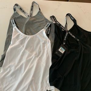 Three (3) Nike Dry Fit Tanks